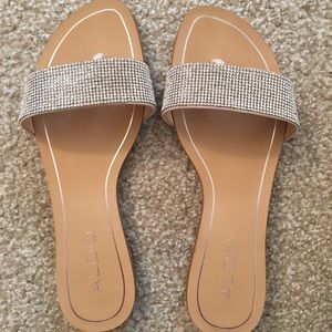 Silver glittery ALDO flats - Mode CEVEN